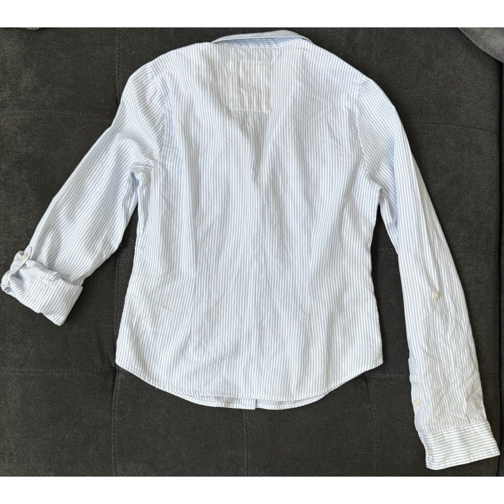 Hollister "Oxford Icon Shirt" Size Small Button Down Slim Fit 100% Cotton - Picture 9 of 14